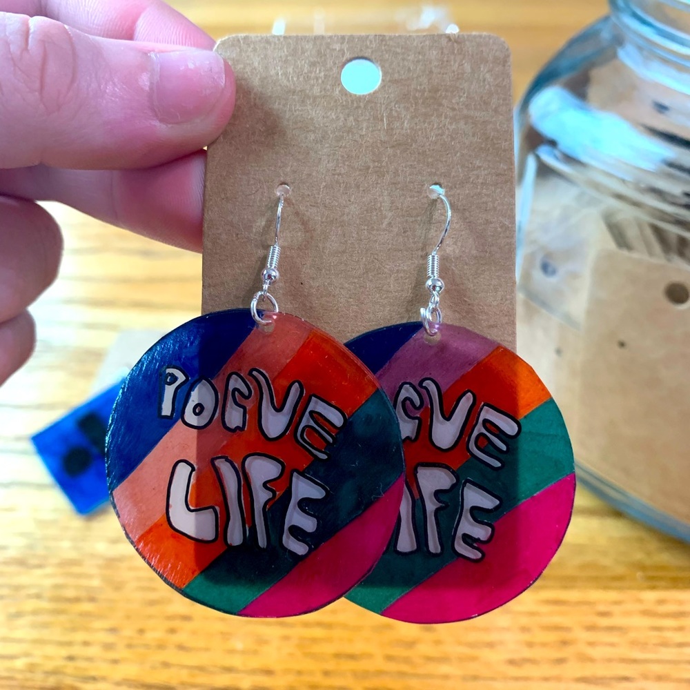 🧩3 for $30🧵Pogue Life HANDMADE Earrings🧵